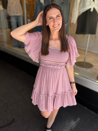 Delicate Mauve Dress
