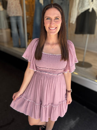 Delicate Mauve Dress