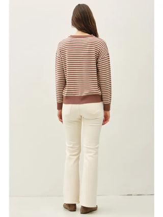 Wool Mix Brown Sweater