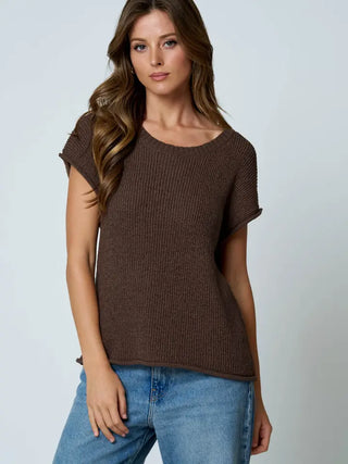 Coffee Bean Sweater Top