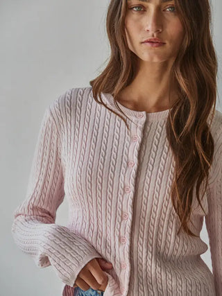 Ballet Pink Cardigan