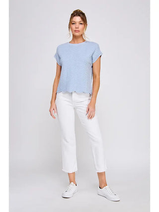 Cleo Soft Blue Knit