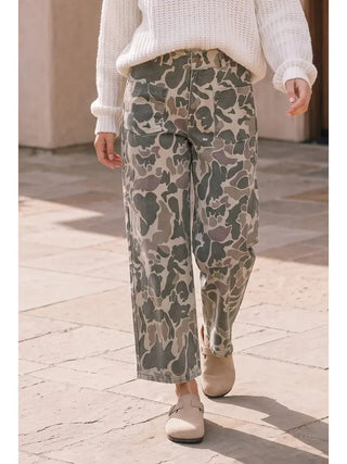 Oakley Camo Wide Leg Pants