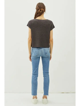 Smoke Show Sweater Tee