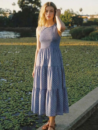 All For You Blue Polka Dots