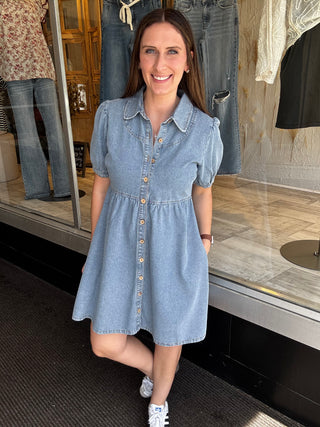 Elizabeth Denim Dress