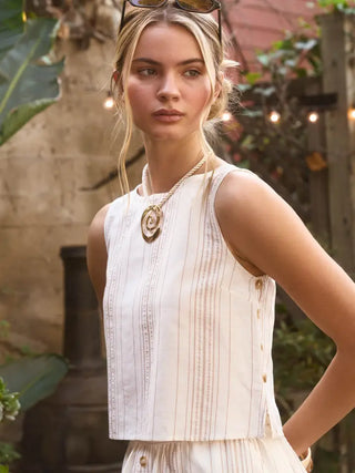Golden Hour Stripe Top