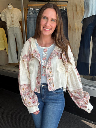 Wildflower Whimsy Shacket