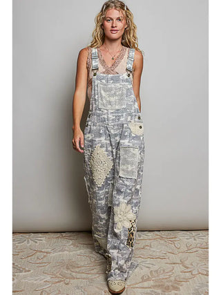 POL Lace Expectations Overalls