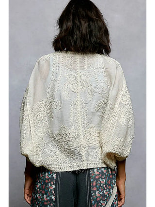 Lindsey Natural Cardigan