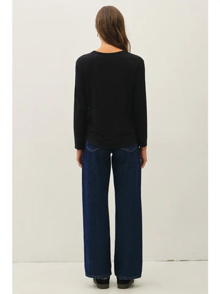 Basic Black Long Sleeve