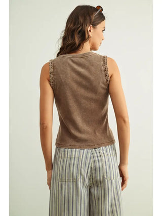 Kara Brown Tank