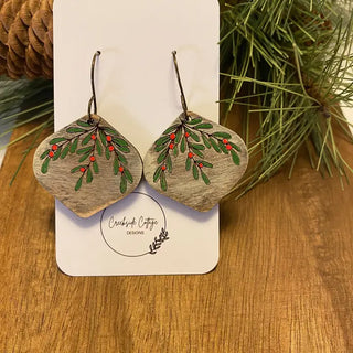 Holly & Berry Earrings
