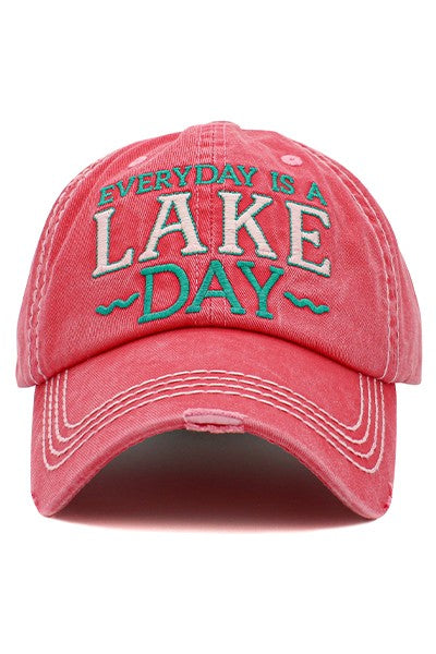 Lake Day Pink Hat