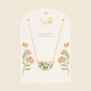 Peppergrass Pressed Necklace