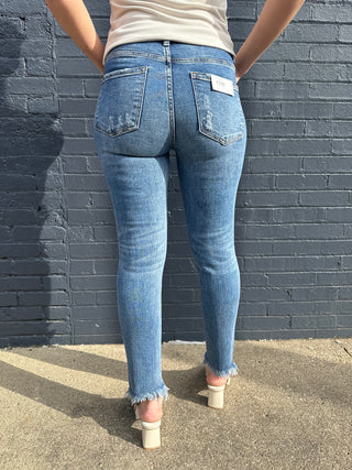 Sydney High Distressed Skinny