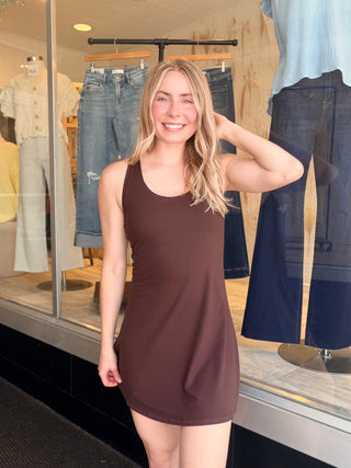 Dark Truffle Dress