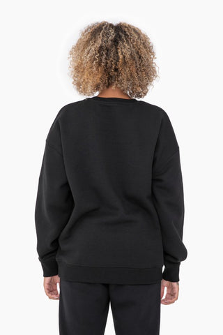 Oversized Crew-Black