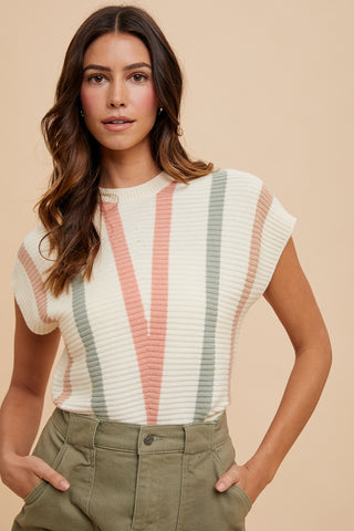 Pam Stripes Top