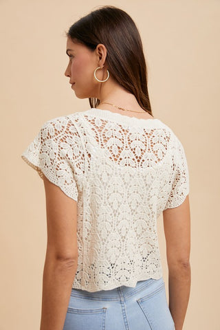 Bella Crochet Blouse