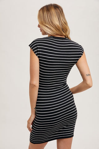 Day & Night Outings Striped Dress