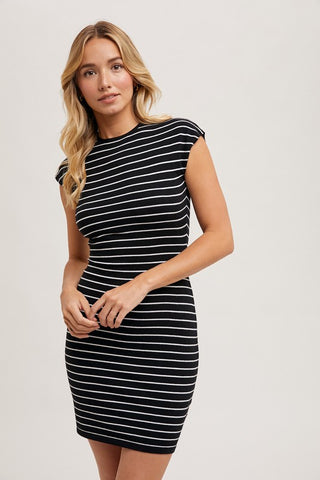 Day & Night Outings Striped Dress