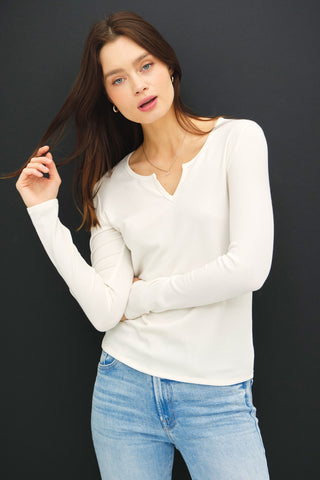 Avery Ivory Long Sleeve