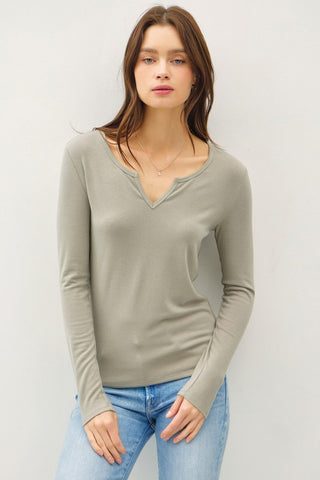 Avery Sage Long Sleeve