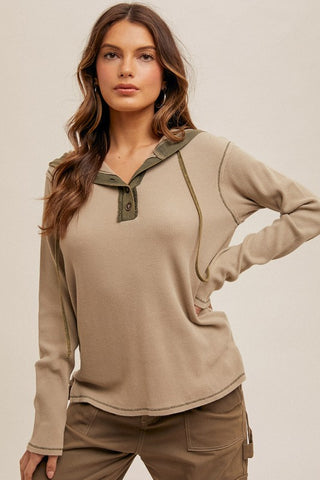 Kamrey Dusty Olive Hoodie