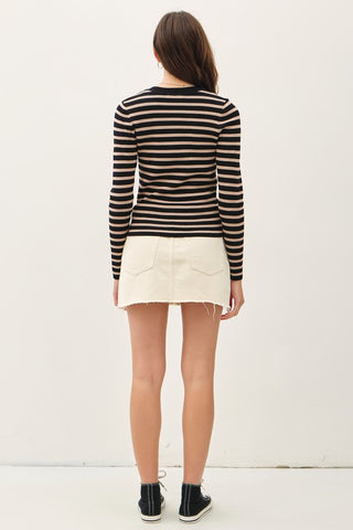 Alana Striped Sweater