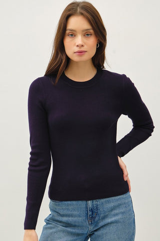 Whitney Classic Navy Sweater