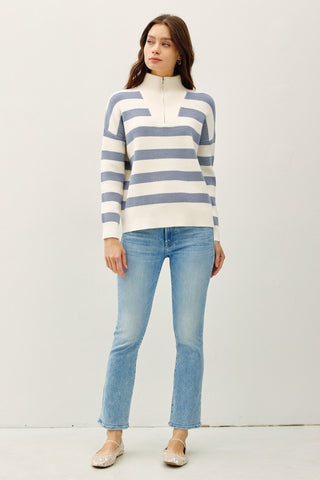 Tanzie Blue Pullover