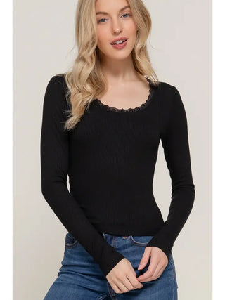 Classic Black Lace Trim