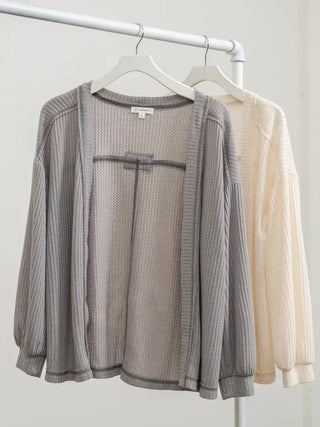 Open Grey Cardigan