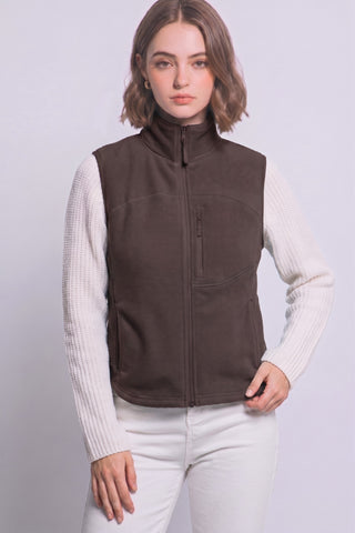 All Above Vests-Brown