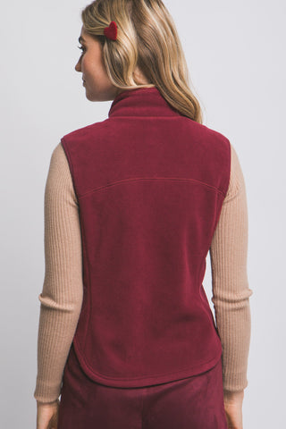 All Above Vests-Burgundy