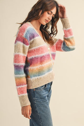 Rainbow Ombre Sweater