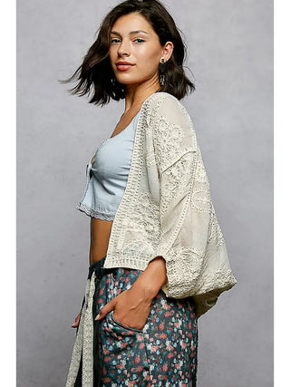 Lindsey Natural Cardigan