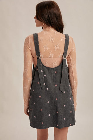 Teal Floral Love Dress