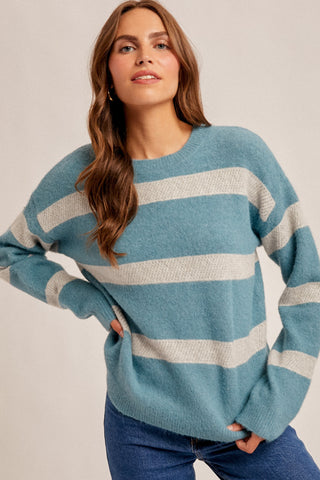 Blue Teal Comfort Sweater
