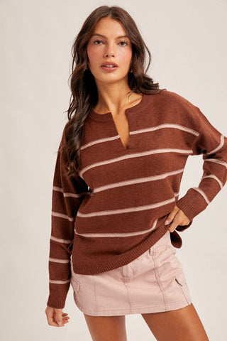Ellie Brown Pink Sweater