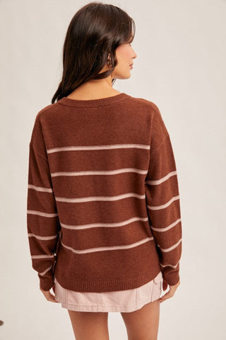 Ellie Brown Pink Sweater