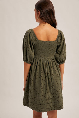 Made For You Olive Dress
