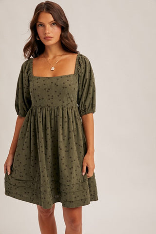 Made For You Olive Dress