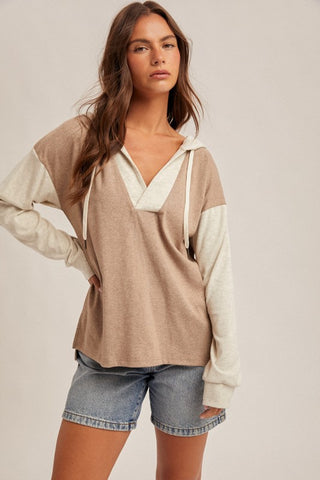 Collin Taupe Hoodie