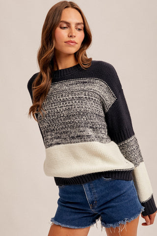 Heather Navy Sweater
