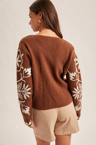 Chloe Embroidered Sweater