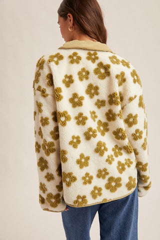 Pistachio Teddy Jacket