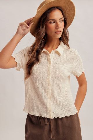 Vanilla Bean Button-Up