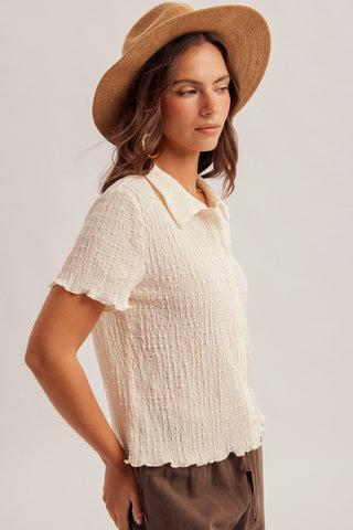Vanilla Bean Button-Up